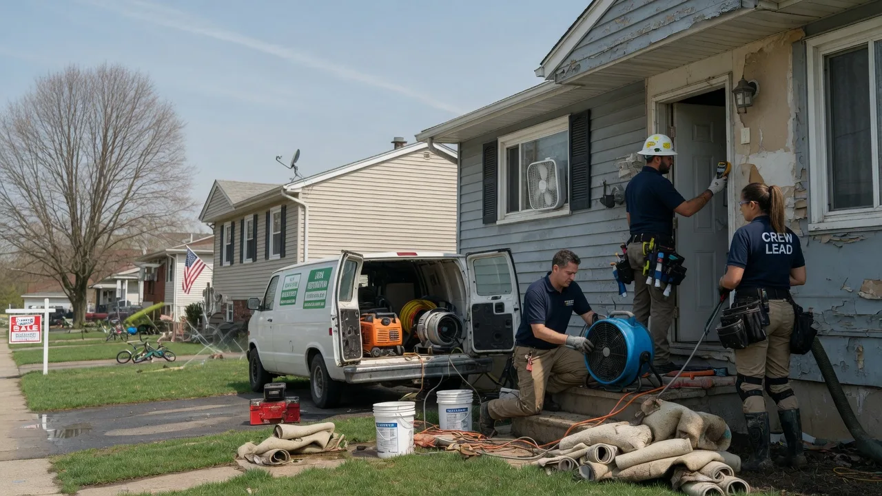 Flood Cleanup in Riddlesburg, PA near me